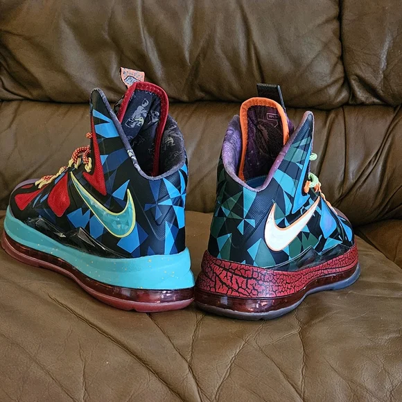 Men's Nike Lebron X What The MVP Multicolor Size 8